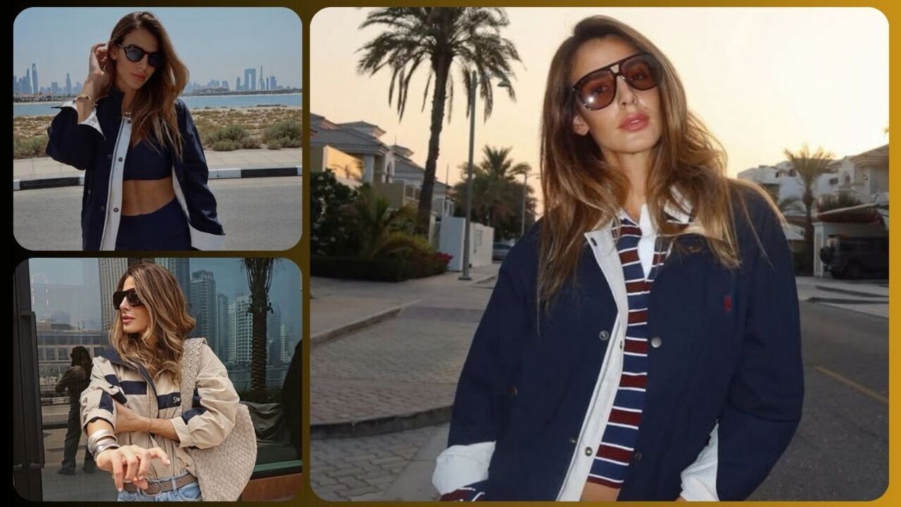 Dubai sokaklarında çabasız şıklık...