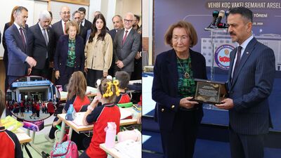 'Semahat Arsel İlkokulu' törenle eğitime başladı