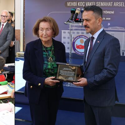 'Semahat Arsel İlkokulu' törenle eğitime başladı