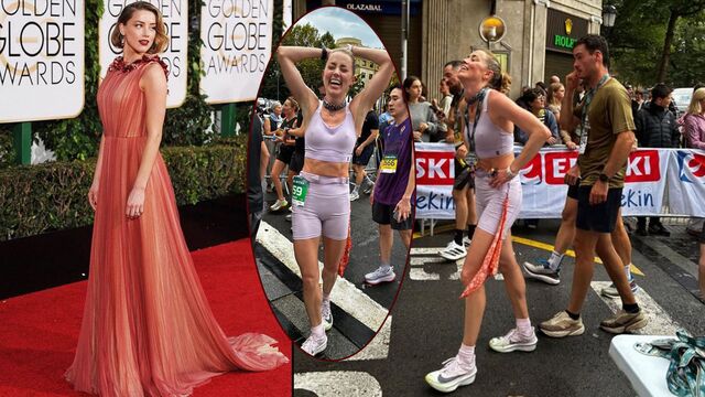 'Amber Heard' maraton koştu