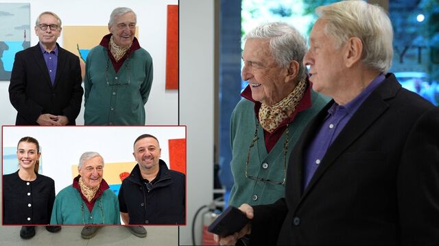 Koç'tan sergi ziyareti