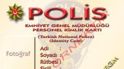 İşte polis kimliği