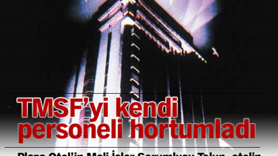 TMSF'yi kendi personeli hortumladı