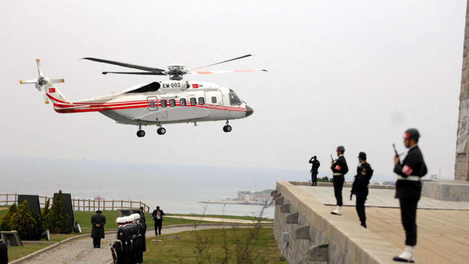 Emniyet helikopteri zorunlu iniş yaptı