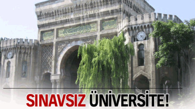 Sınavsız üniversite