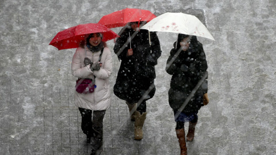 İstanbul'a kar geliyor
