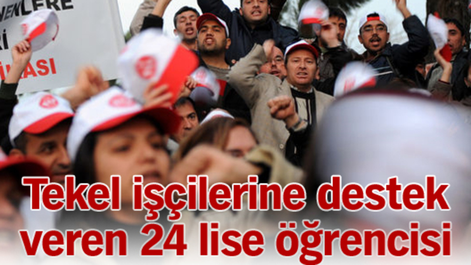 24 lise öğrencisi okuldan atıldı