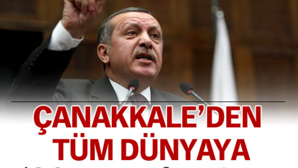 Çanakkale'den dünyaya 'soykırım' mesajı