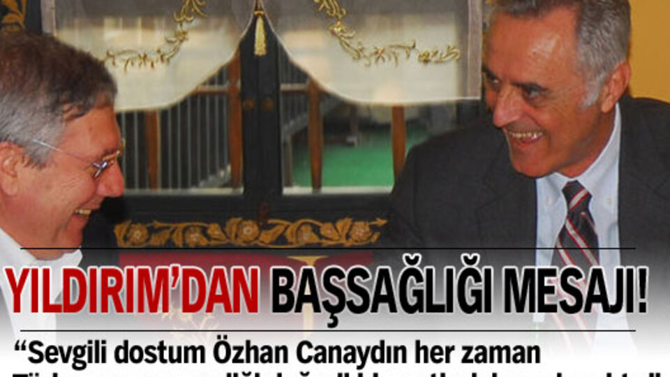 Yıldırım'dan başsağlığı mesajı!