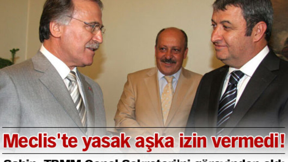 Meclis'te yasak aşka izin vermedi