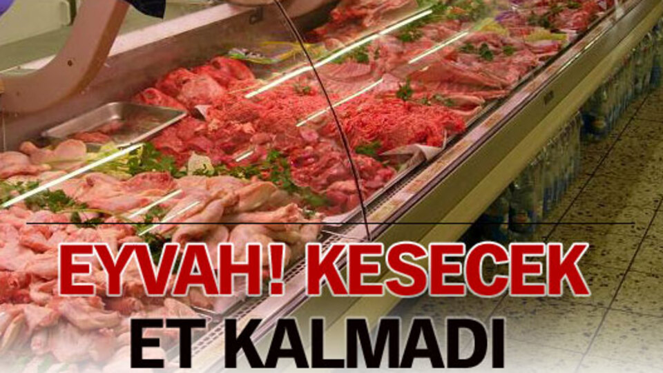 Eyvah! Kesecek hayvan kalmadı