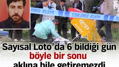 Lotodan çıkan para hayatını kararttı