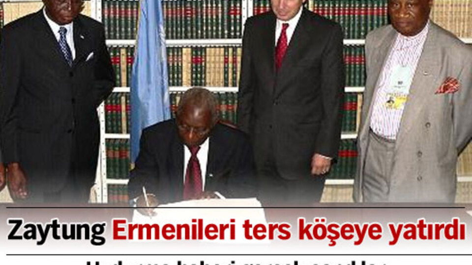 Zaytung Ermenileri ters köşeye yatırdı