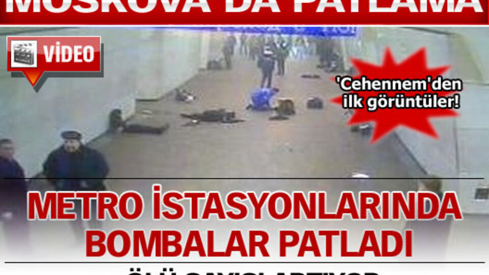 Moskova'da patlama