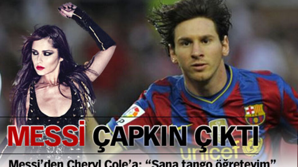 Çapkın Messi, Cheryl'ye tango öğretecek