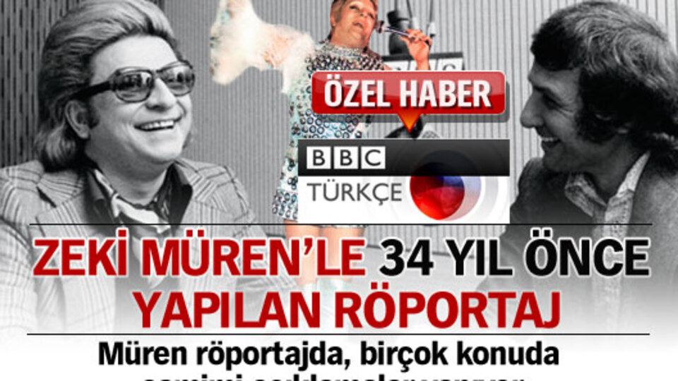 Zeki Müren'le 34 yıllık röportaj