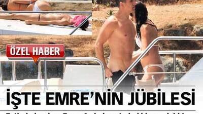 İşte Emre'nin jübilesi