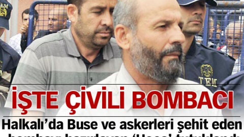 İşte çivili bombacı