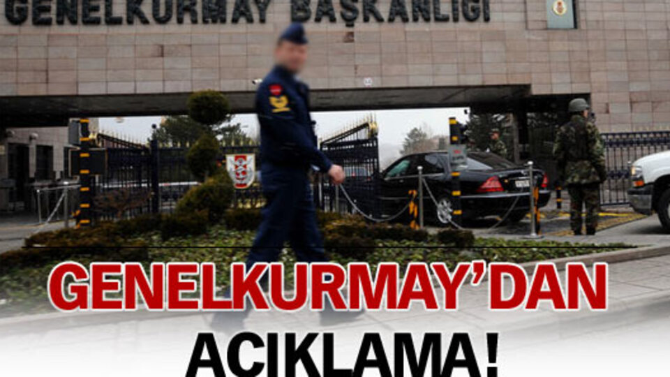 Genelkurmay'dan o fotoğrafa açıklama