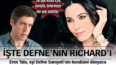 İşte Defne'nin Richard'ı