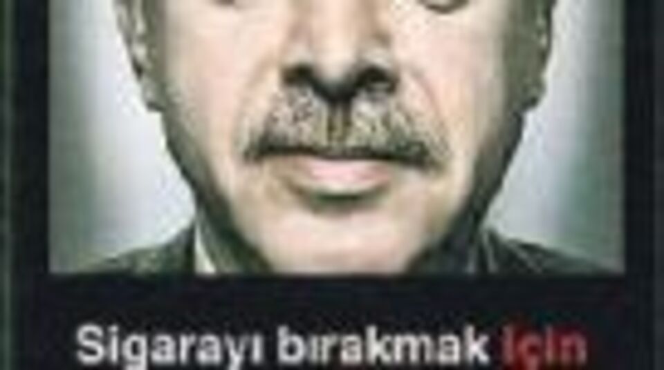 Penguenden 'sigara bırakma' çıkartmaları GALERİ