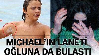 Michael Jackson laneti oğluna da bulaştı