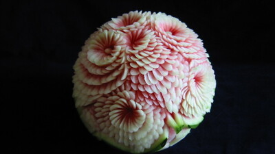 Karpuz süsleme sanatı GALERİ