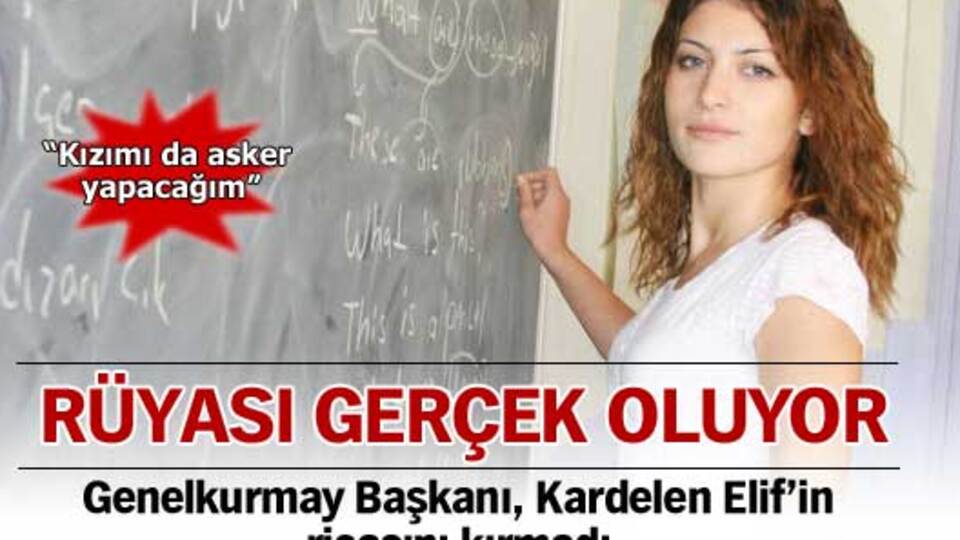 Kardelen'in rüyası gerçek oluyor
