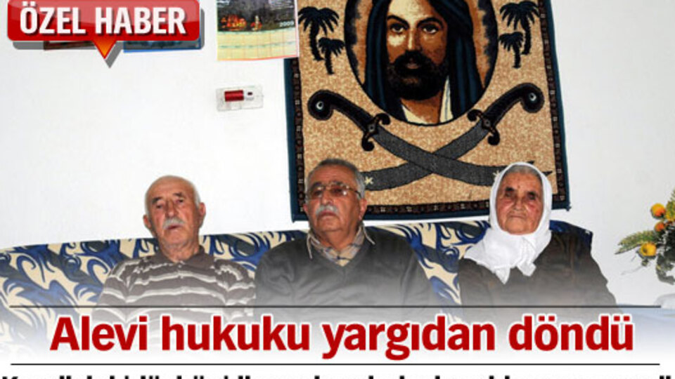 Alevi hukuku yargıdan döndü