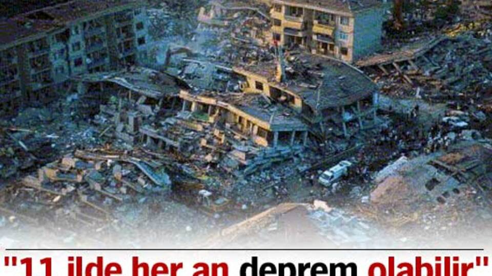 "11 ilde her an deprem olabilir"