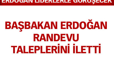 Erdoğan liderlerle görüşecek