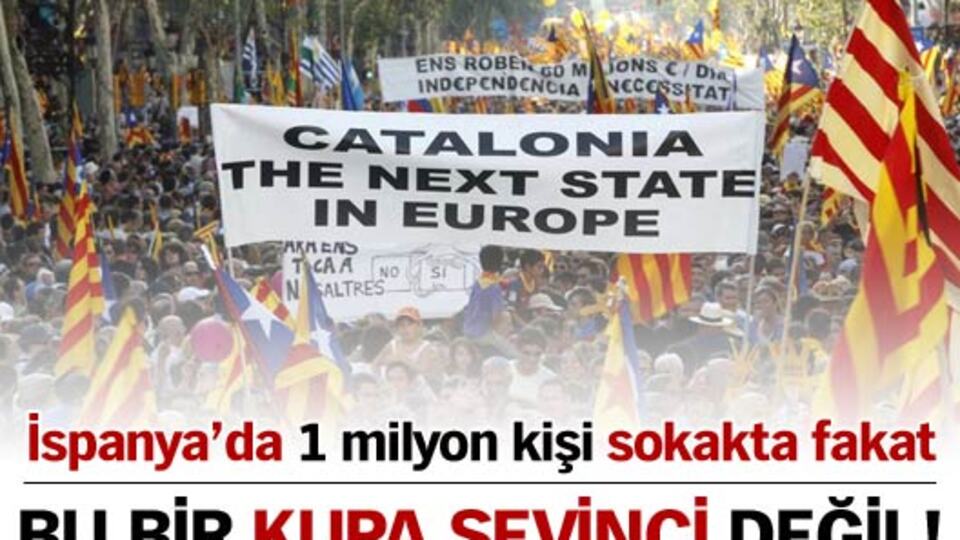 İspanya'da Katalan ayaklanması!