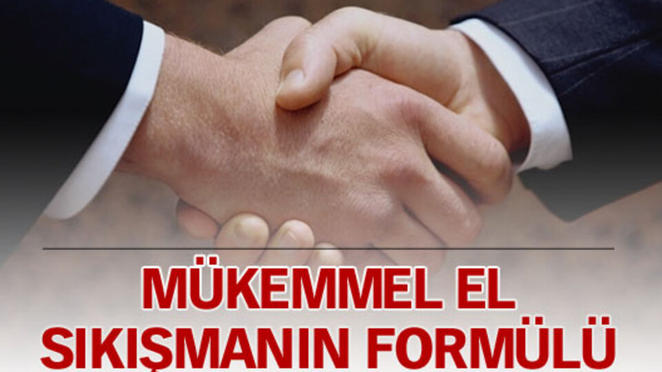 Mükemmel el sıkışmanın formülü