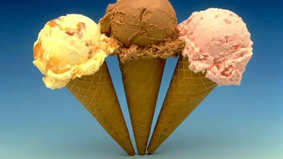 Günde bir top dondurma