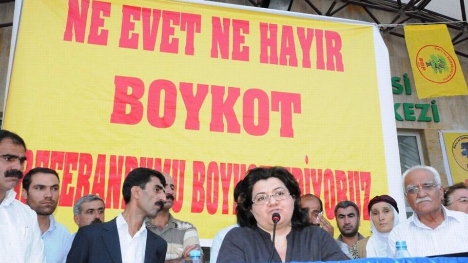 BDP'den 'referanduma boykot' çağrısı