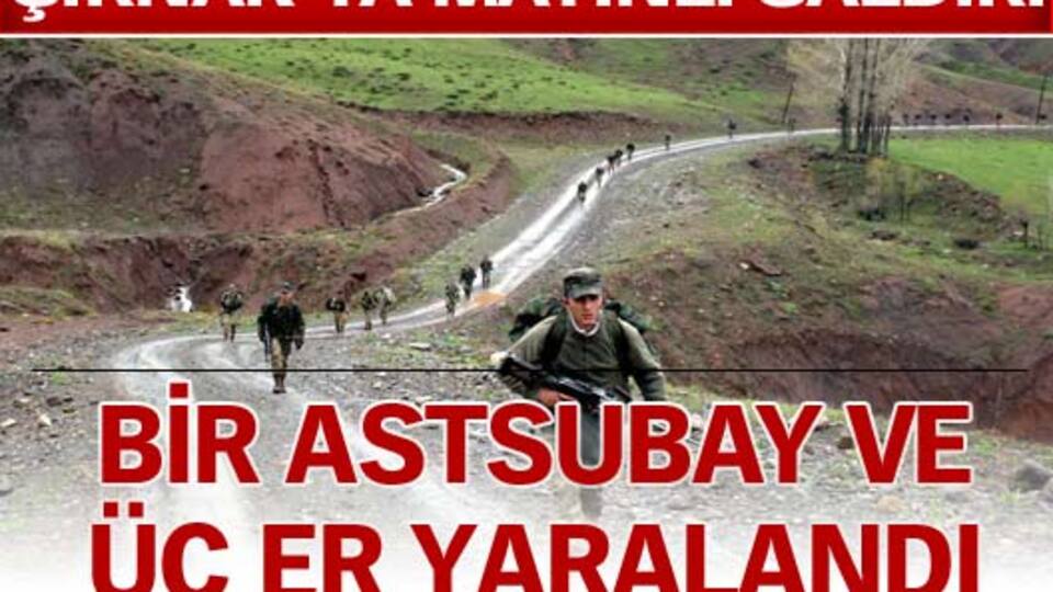 Şırnak'ta mayınlı saldırı
