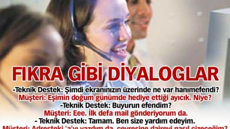 Fıkra gibi diyaloglar!