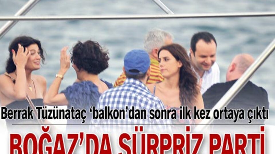 'Balkon'dan sonra ilk kez görüntülendi