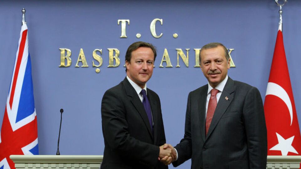 Erdoğan ve Cameron'dan samimi toplantı - VİDEO