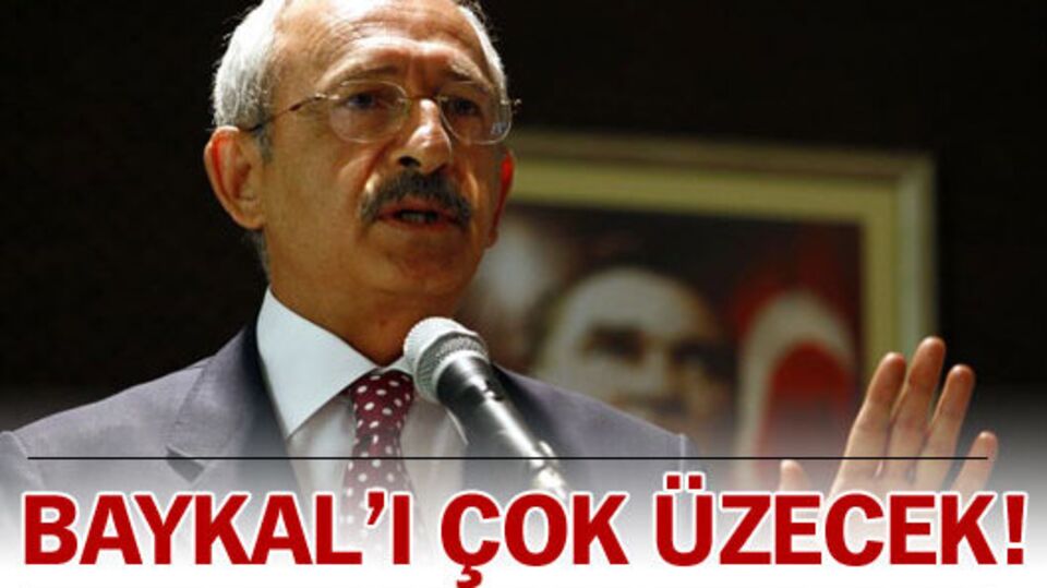 Kılıçdaroğlu, Baykal'ı üzecek