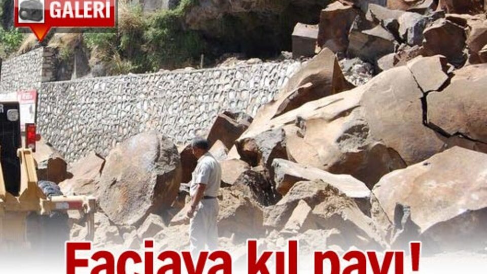 Bitlis'te faciaya kıl payı!