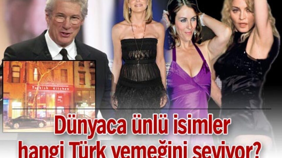 Richard Gere Adana kebap Sharon Stone şiş seviyor