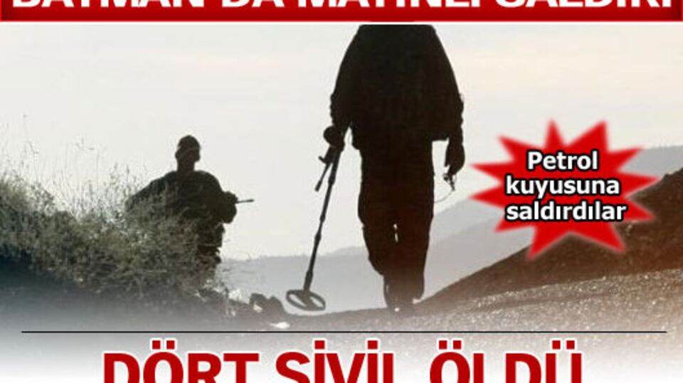 Batman'da mayınlı saldırı