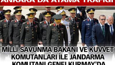 Başkent'te atama trafiği