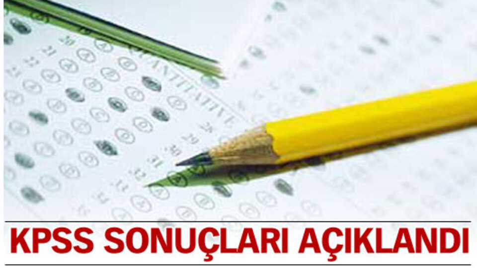KPSS sonuçları açıklandı