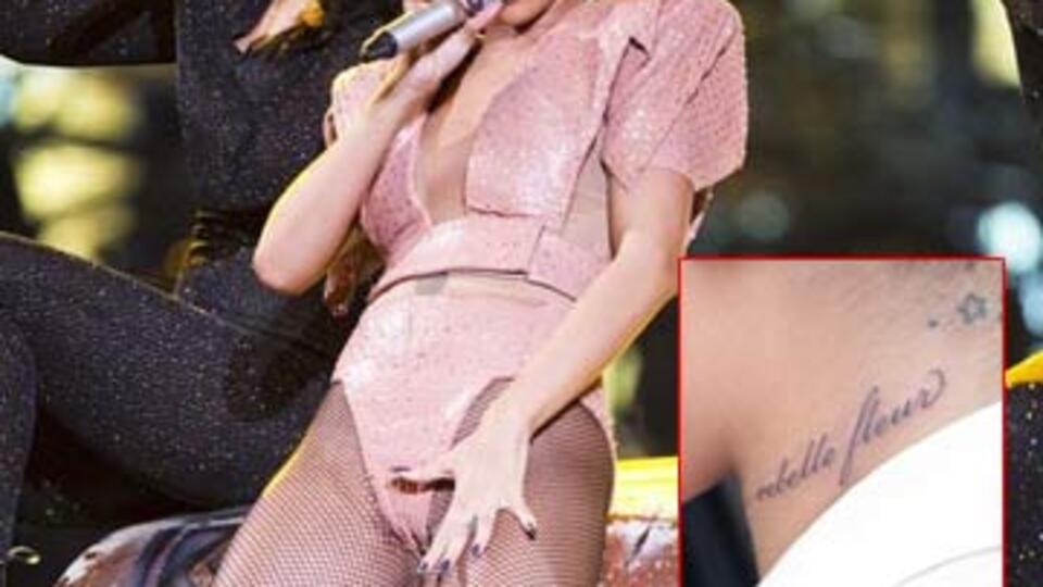 Rihanna'ya hatalı dövme şoku