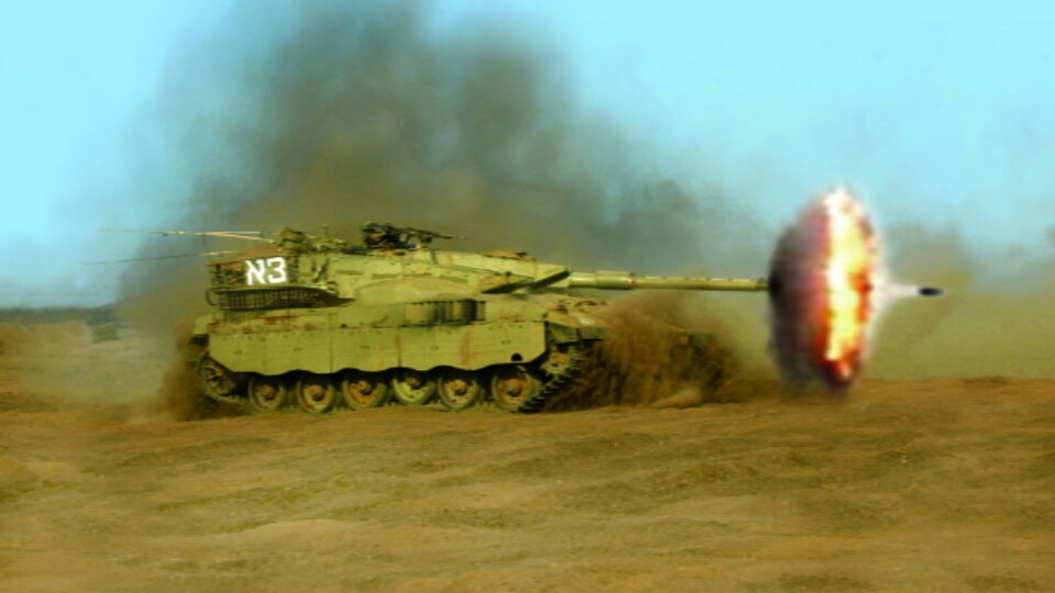 "Kurtlar Vadisi Filistin"e Türk yapımı İsrail tankı