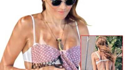 'Selülitim yok' pozları