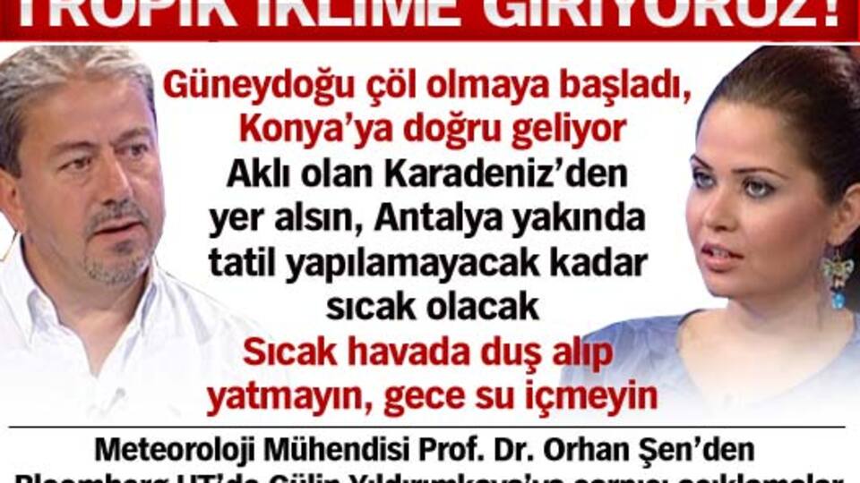 Tropikal iklime gidiyoruz!