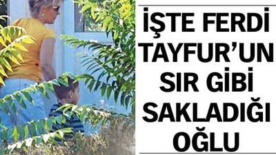 İşte Ferdi Tayfur'un sır gibi sakladığı oğlu